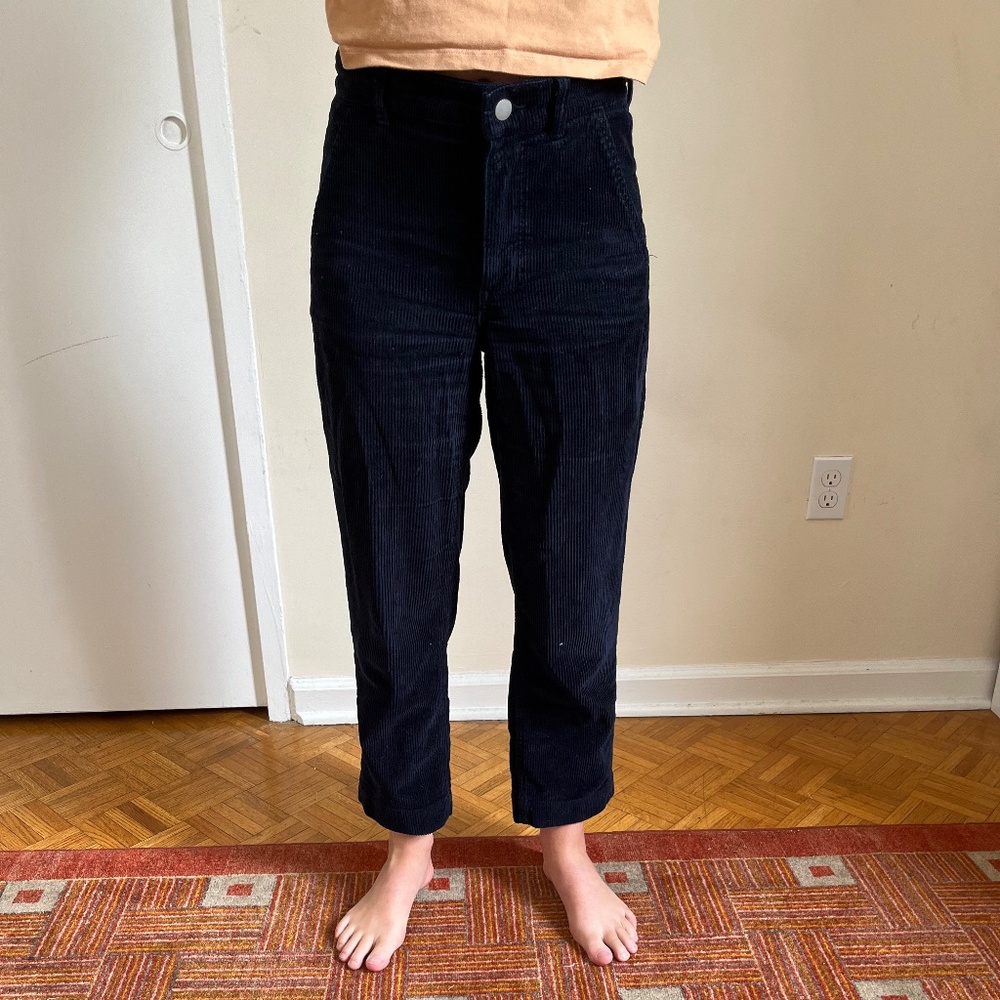 Everlane Corduroy Straight Leg Crop - Size 0